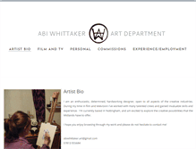 Tablet Screenshot of abiwhittaker.com